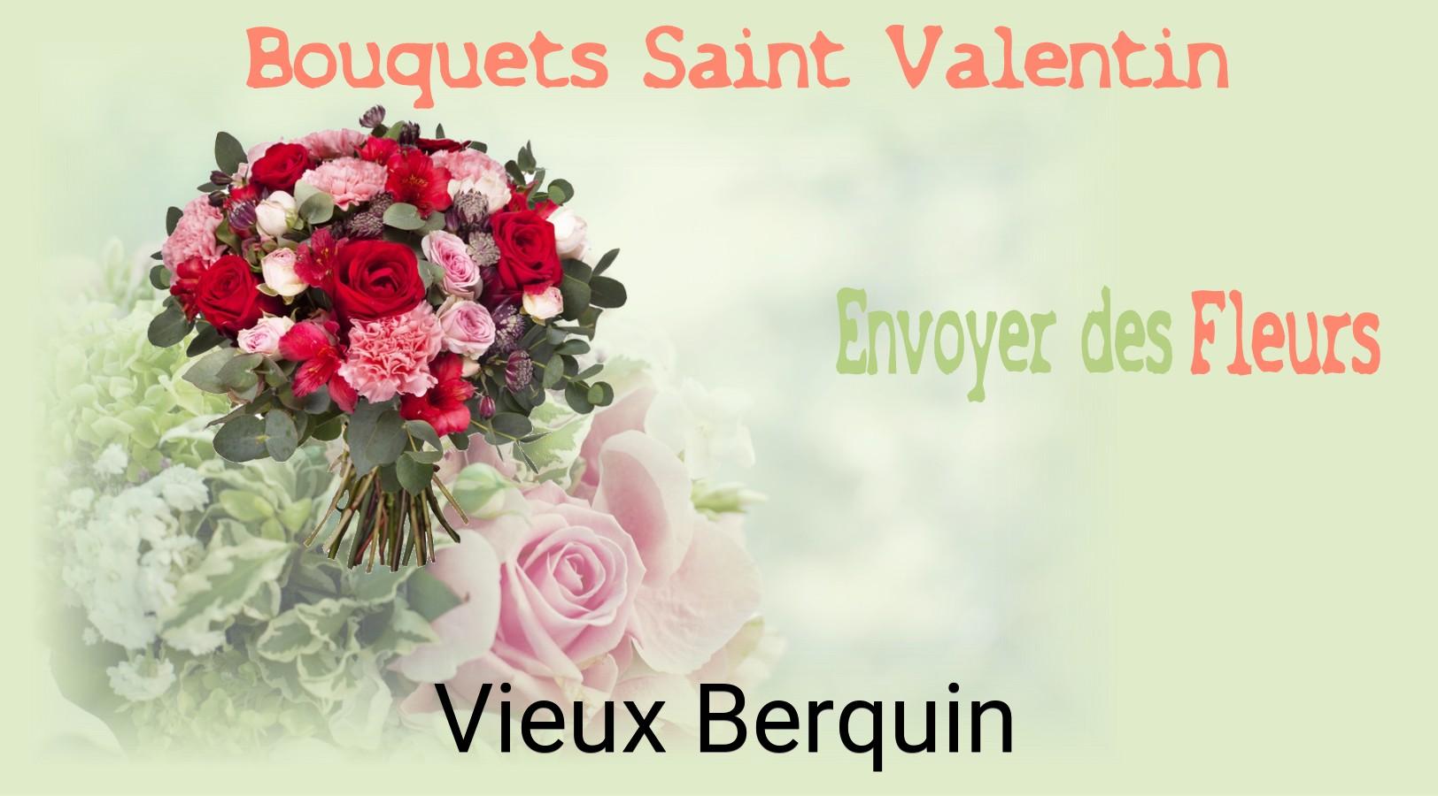 Roses de Saint-Valentin livrées à Vieux-Berquin